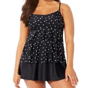 Swimsuits For All NWOT Tiered Swimdress, 26